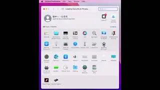 Security & Privacy on Mac