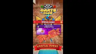 DARTS CLUB 🎯 | Special Event 🏆 | Time Attack 💫