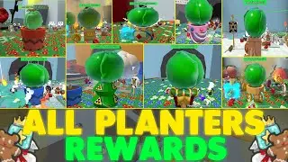 😮ALL PLANTERS🌱 'REWARDS' IN ONE VIDEO | Bee Swarm Simulator
