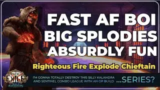 My FAST, Fresh Take on Righteous Fire for the Blast from the Past Event [PoE 3.22 TotA Build Guide]