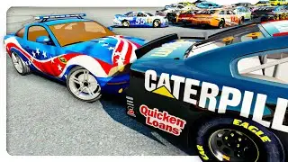 PACE CAR BUMP DRAFT AT TALLADEGA // NASCAR '15 Season Ep. 10