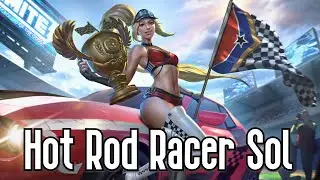 SMITE: Skin Showcase - Hot Rod Racer Sol