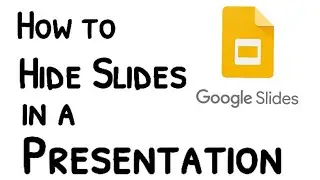 How to hide slides in Google Slides Presentation | Hide Slides