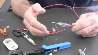 How do I terminate EZ-RJ45 Connectors
