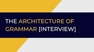 Trivium Writing's Léandre Larouche Interviewed on The Architecture of Grammar on Good Vibes Radio