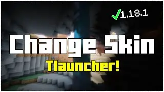 How To Change Your Skin With Cracked Minecraft 1.18.1! (Tlauncher) [2021]