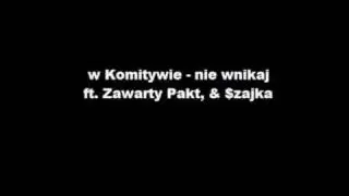 w Komitywie - nie wnikaj ft. Zawarty Pakt & $zajka.wmv