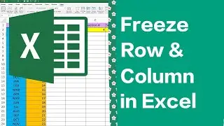 How to Freeze Row or Column in Excel using Freeze Panes #Infoansy