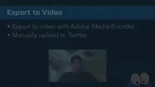 Adobe Animate 2019 Export Video and Upload to Twitter (manually)