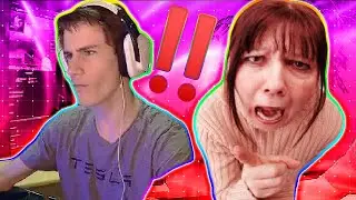 PSYCHO ANGRY MOM YELLS AT TWITCH STREAMER LIVE - TWITCH FAILS (ORIGINAL)