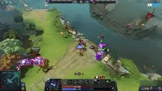 девочка обучает деда игре на witch doctor