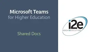 Shared Documents in Microsoft Teams