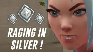 WHIFF & RAGE IN VALORANT SILVER LOBBY | Xcali Highlights | EDIT by Regnet