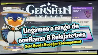 We reached trust rank 8 Relaxing Teapot All that remains is to collect rewards in Genshin Impact.