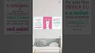Artes para Quadros para Quarto de menina - Imagens prontas para Imprimir