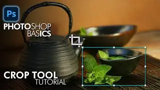 How To Use Crop Tool In Photoshop | Adobe Photoshop 2021 Basics