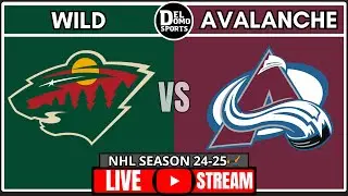 Minnesota Wild vs Colorado Avalanche LIVE 🏒 NHL Game Score Play-by-Play - JAN 20, 2025