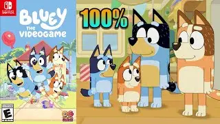 Bluey: The Videogame [99] 100% Switch Longplay
