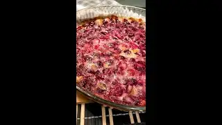 Самый вкусный французский десерт из вишни! Популярный клафути🍒