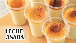 Cómo hacer LECHE ASADA en vasos descartables - PARA VENTA / Cositaz Ricaz