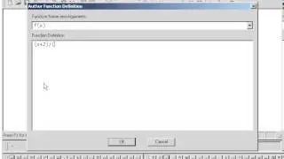 03 Tutorial Derive 6. User Function Definition