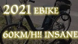 Fastest Walk-Through Ebike.. 60KMH+ AT NIGHT!? 36V ELECTRIC BIKE