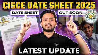 Latest Update on ICSE Class 10 Datesheet 2025 | Exam Tips by Shubhanshu Sir