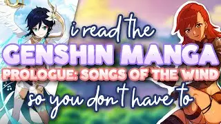 THE FIRST KNIGHT OF FAVONIUS VENNESSA | GENSHIN IMPACT MANGA PROLOGUE: SONGS OF THE WIND