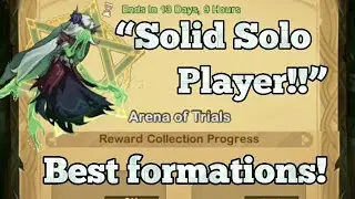 Arena of Trials Best Formations! (New Hero: Theowyn) || Afk Arena