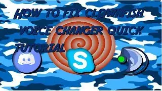 how to fix clown fish voice changer/install