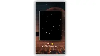 Template Video Background Full Screen | light Effect | Kinemaster Template Black Screen Status
