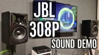 JBL 308p mkii Studio Monitor Sound Test