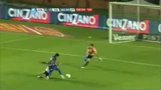 Análisis del primer gol de Tigre. Colón 2 - Tigre 1. Fecha 7. Torneo Final 2013. FPT