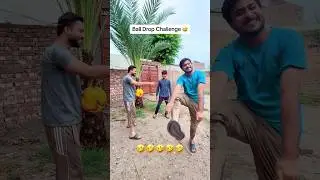 Ball Drop Challenge 🤣🤣⚽️😁😅 #shorts #funny #football #challenge #shortsfeed #funnyvideo #memes