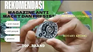 MAGAZEN CNC RAKEL #ANTI MACET#ANTI PENYOK#PRESISI BEST QUALITY
