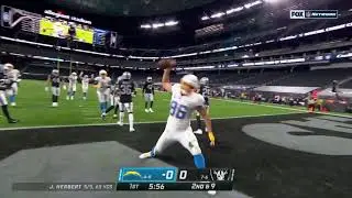 Justin Herbert 11 Yard TD Pass To Hunter Henry