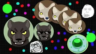 Destruyendo equipos en l Agar.io 2