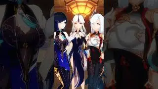 【4K / MMD/原神 Genshin Impact】Yelan Shenhe/Sexy and cute/
