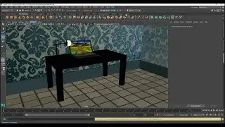 How to make Laptop Table  in Maya 2022