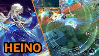 HEINO BUILD AND GUIDE BEST TOP 1 TIER GAMEPLAY｜Honor of Kings