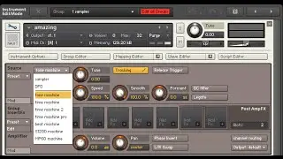 Affecting Pitch of Samples Without Changing Playback Speed in Kontakt - Creating Tracks