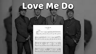 Love Me Do | Beatles - Noty