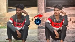 Dark and brown effect Lightroom photo editing//preset download free//