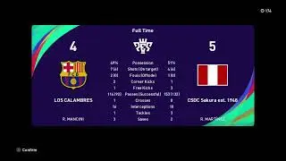 Hajtime10's Live PS4 Broadcast eFootball 2022 1st goal