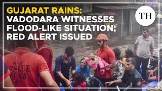 Gujarat rains: Vadodara witnesses flood-like situation; Red alert issued