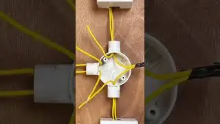 Simple one switch one light bulb wiring 