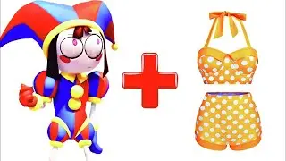 POMNI + NEW LOOKS IN CLOTHES = ??? AMAZING DIGITAL CIRCUS