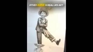Other Anime in Real Life Art vs This Drawing