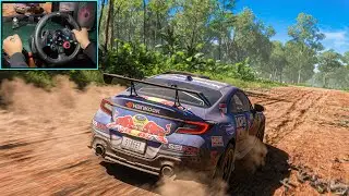 New Subaru BRZ Rally Build - Forza Horizon 5 - (Steering Wheel + Shifter) Gameplay