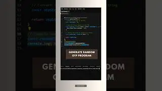 Generate random OTP in Javascript.